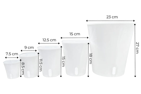 pot à système d'arrosage automatique 23cm